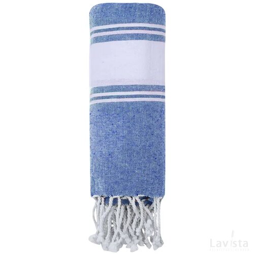 Lainen Strandlaken Donker Blauw