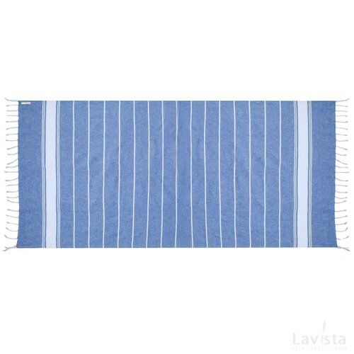 Lainen Strandlaken Donker Blauw