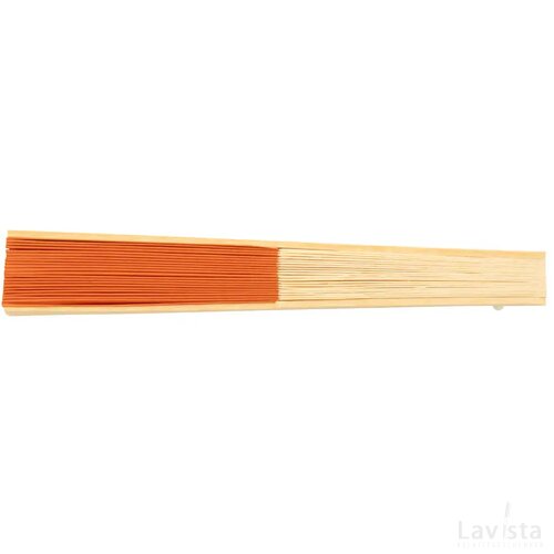Bamboe waaier Oranje