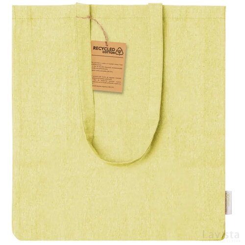 Bestla Katoenen Shopper Geel