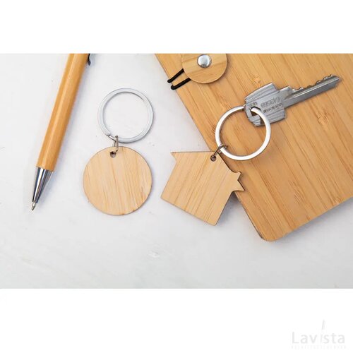 Bookey Sleutelhanger, Rond Natuurlijk