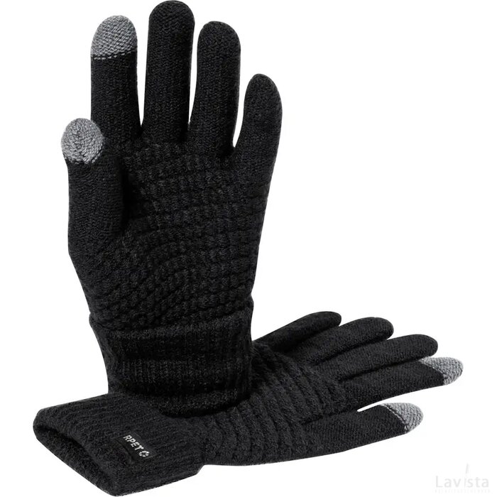 Demsey Rpet Touchscreen Handschoenen Zwart