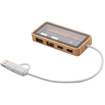 Seehub Transparante Usb-Hub Natuurlijk