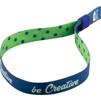 Subowrist Rpet Custom Made Festivalarmband Blauw