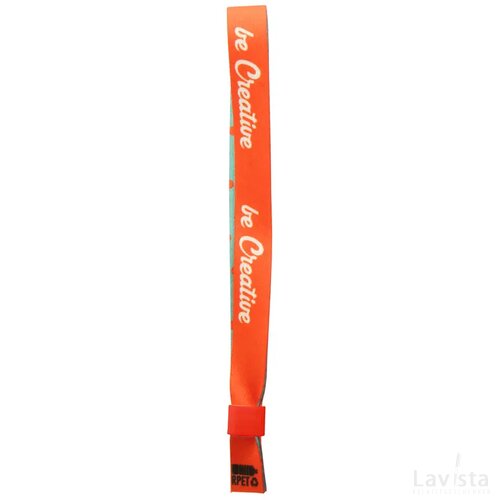 Subowrist Rpet Custom Made Festivalarmband Rood