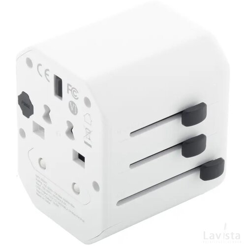 Jetsetter Reis Adapter Wit