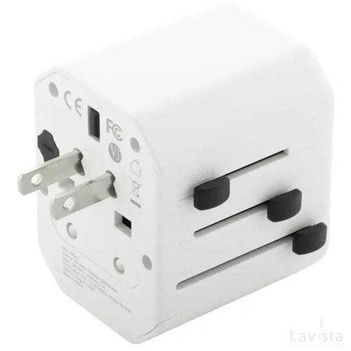 Jetsetter Reis Adapter Wit