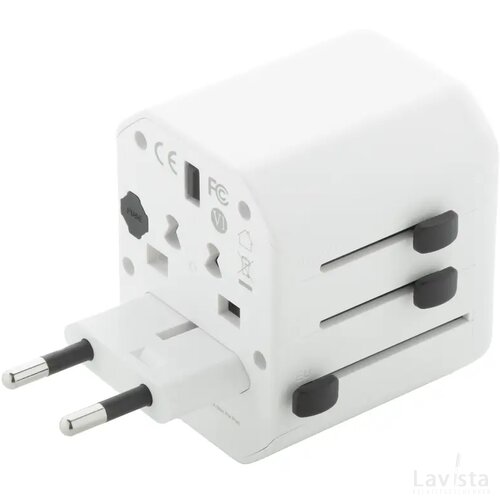 Jetsetter Reis Adapter Wit