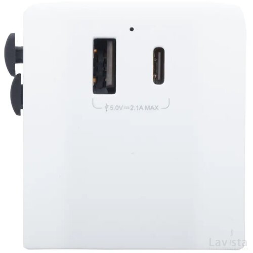 Jetsetter Reis Adapter Wit