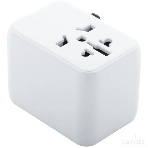 Jetsetter Plus Reis Adapter Wit