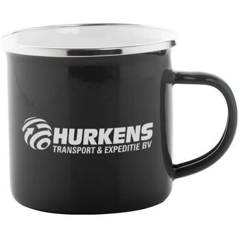 Enavint Emaille Mok Zwart 300 ml Enavint Emaille Mok Zwart 300 ml