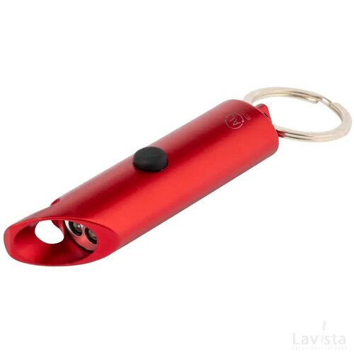 Flesopener met zaklampje Rood
