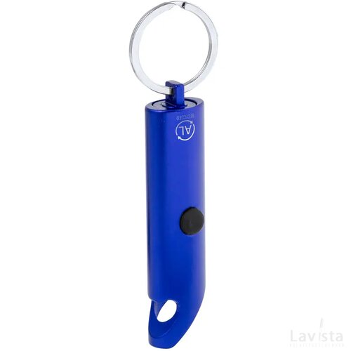 Flesopener met zaklampje Blauw
