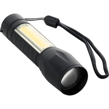 Chargelight Zoom Oplaadbare Zaklamp Zwart