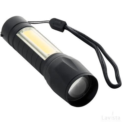 Chargelight Zoom Oplaadbare Zaklamp Zwart