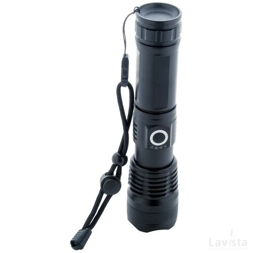 Chargelight Ultra Oplaadbare Zaklamp Zwart