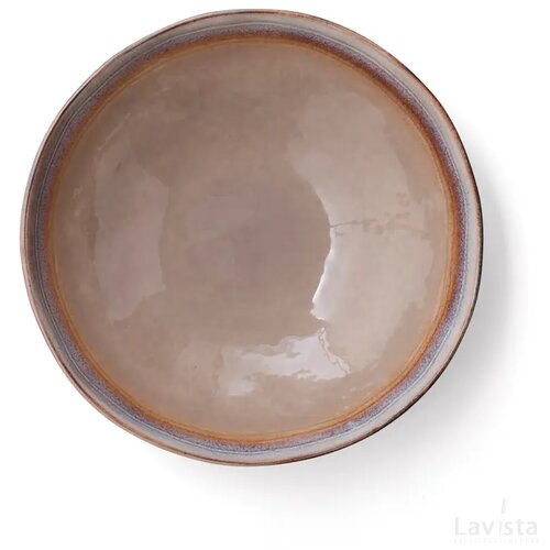 VINGA Nomimono diepe schaal 30 cm beige