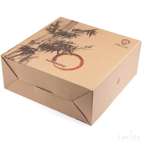 VINGA Nomimono diepe schaal 30 cm zwart