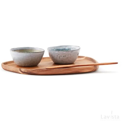 VINGA Nomimono tapas set beige