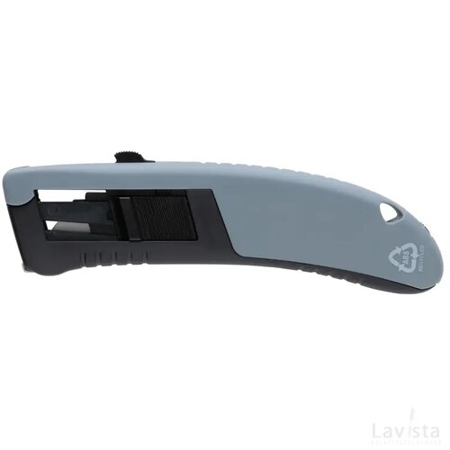 RCS gerecycled plastic veiligheidsmes grijs
