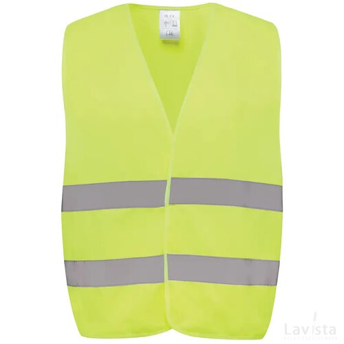 GRS gerecycled PET veiligheidshesje Geel