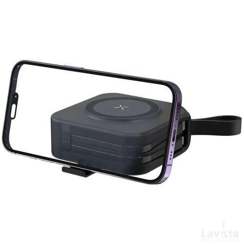 Urban Vitamin Saratoga 5-in-1 universele lader zwart