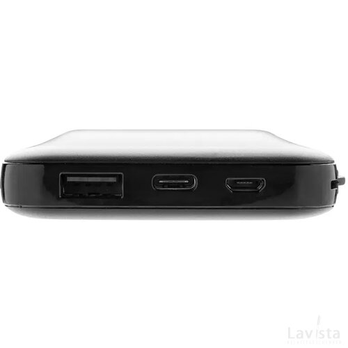 Lockhart RCS gerecycled plastic 10.000 powerbank zwart