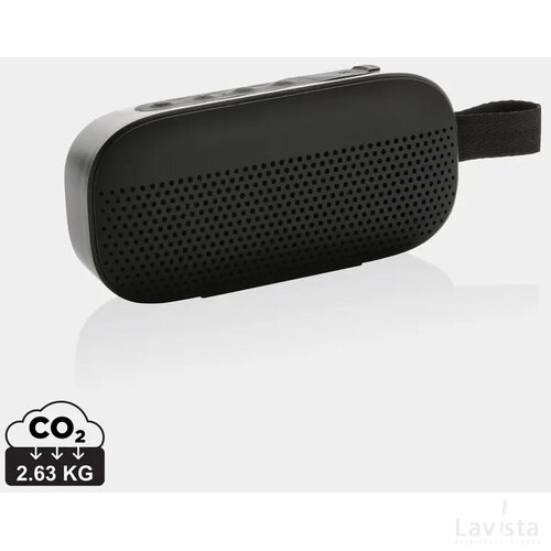 RCS gerecycled plastic Soundbox 5W speaker zwart