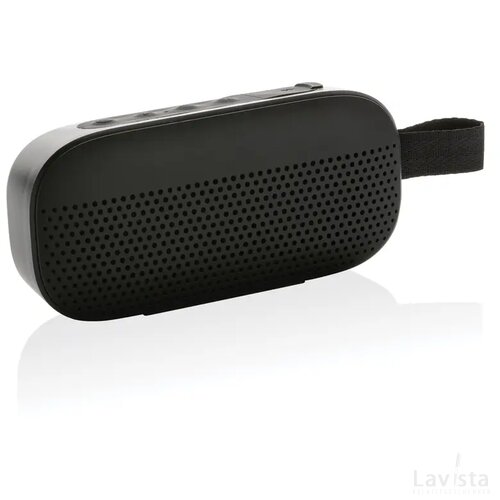RCS gerecycled plastic Soundbox 5W speaker zwart