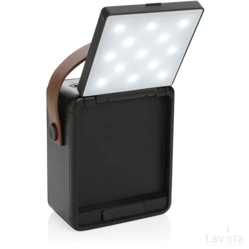 Skywave RCS gerecycled plastic solar speaker 12W zwart