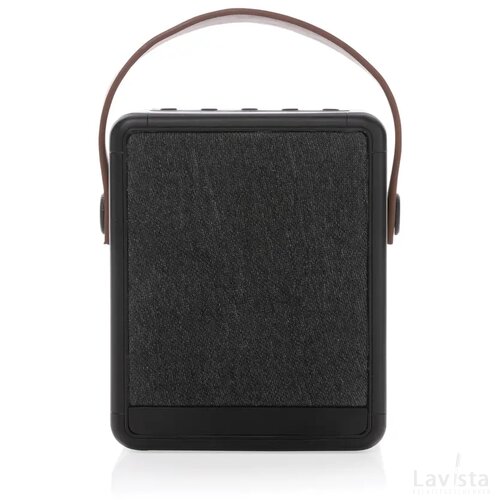 Skywave RCS gerecycled plastic solar speaker 12W zwart