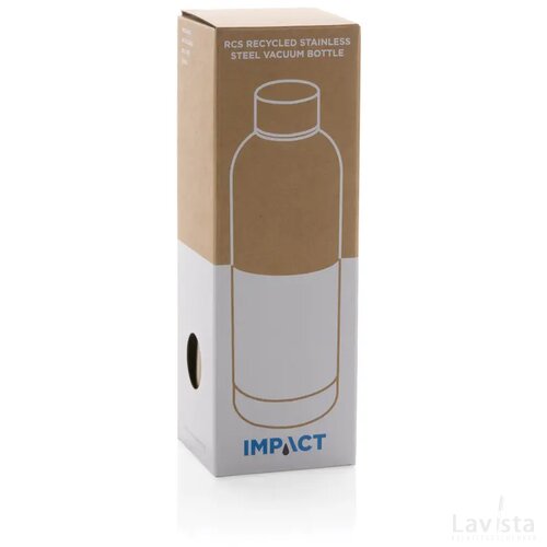 RCS gerecycled roestvrijstalen Impact vacuümfles goudkleurig