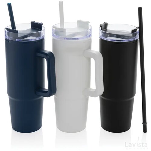 Tana RCS plastic tumbler met handvat 900 ml wit