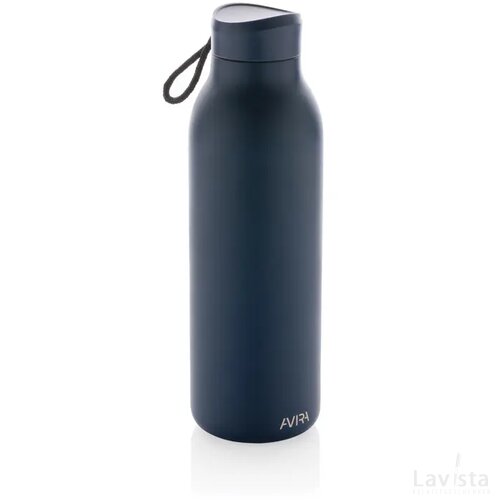 Avira Avior RCS gerecycled roestvrijstalen fles 500 ML donkerblauw