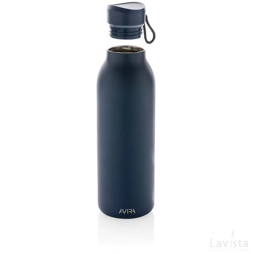 Avira Avior RCS gerecycled roestvrijstalen fles 500 ML donkerblauw