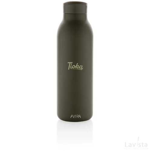 Avira Avior RCS gerecycled roestvrijstalen fles 500 ML groen