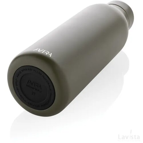 Avira Avior RCS gerecycled roestvrijstalen fles 500 ML groen