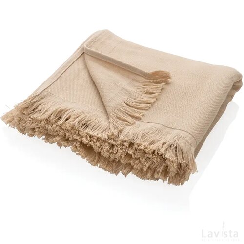 UKIYO Aware™ Keiko effen hammam handdoek 100x180cm bruin