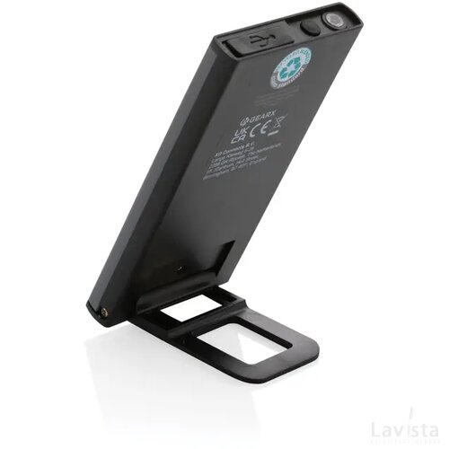 Gear X RCS rplastic USB-oplaadbaar zakformaat werklamp grijs, zwart