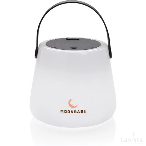 Solar Glow RCS gerecycled plastic USB-oplaadbare buitenlamp wit