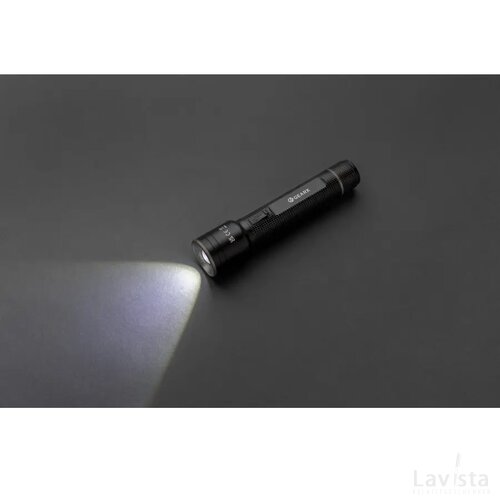 Gear X RCS gerecycled aluminium USB-oplaadbare zaklamp large zwart
