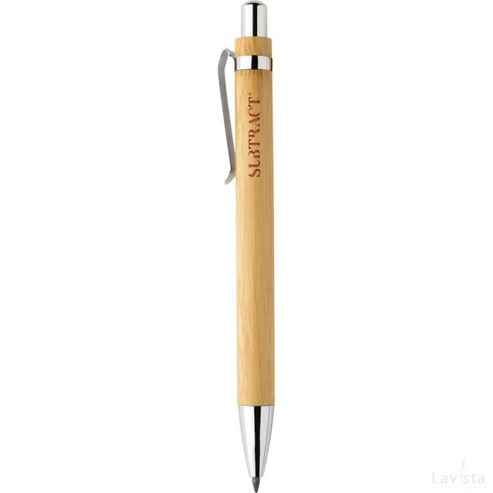 Pynn infinity pen van bamboe bruin