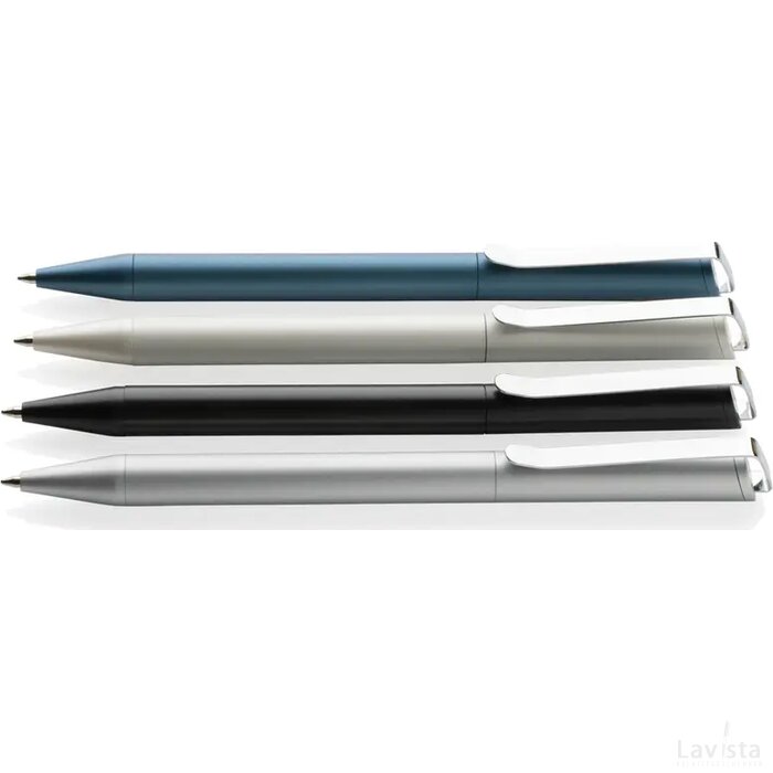 Xavi RCS-gecertificeerde pen van gerecycled aluminium royal blue