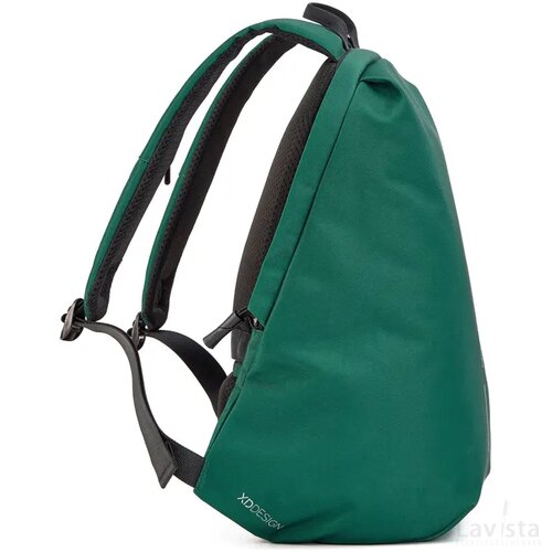 Bobby Soft, anti-diefstal rugzak forest green, zwart