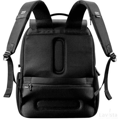 Soft Daypack zwart, grijs