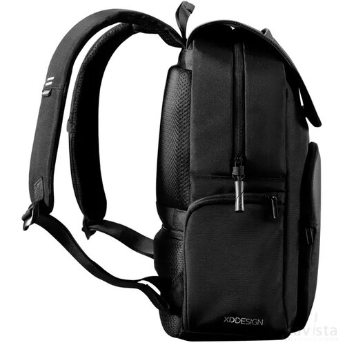 Soft Daypack zwart, grijs