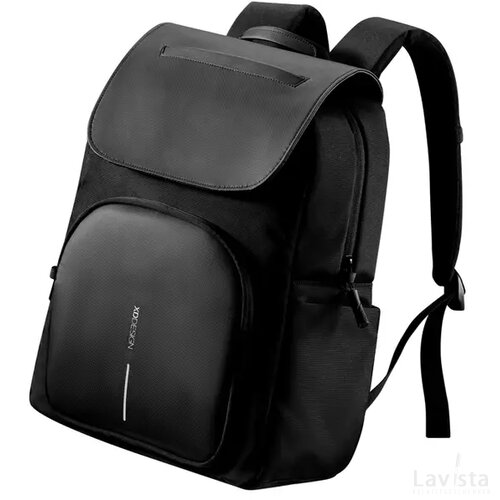 Soft Daypack zwart, grijs