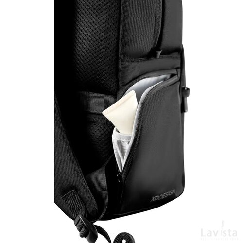 Soft Daypack zwart, grijs