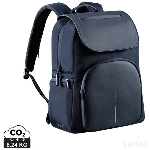 Soft Daypack donkerblauw, zwart