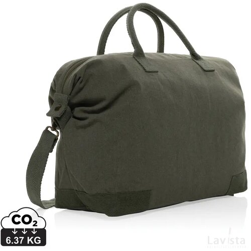 Kezar AWARE™ 500gsm gerecycled canvas deluxe weekendtas groen